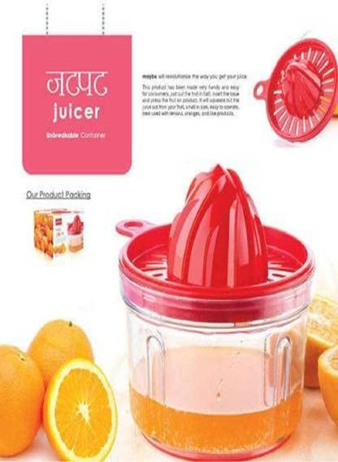 Bekner Plastic Hand Juicer (Red) - Image 2